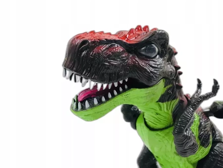 Dinozaur dino T-Rex skrzydła chodzi, świeci